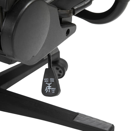 Ergonomic swivel gaming chair, black artificial leather