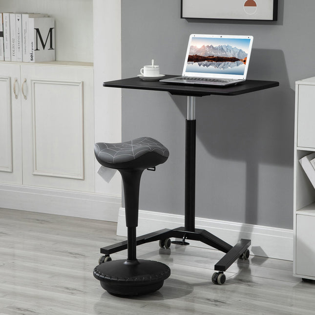 Ergonomisks grozāms krēsls, regulējams augstums 65,5-83,5 cm, pelēks