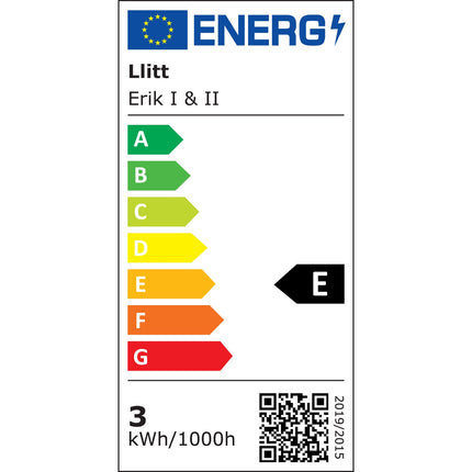 Erik II Wall luminaire LED IP65 3000K 6W 494lm Anthracite