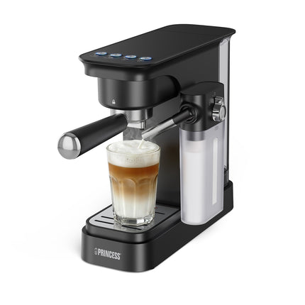 Espresso automāts ar piena putotāju 20 bāri 1400 W, 2 tases vienlaikus, 0,8 l