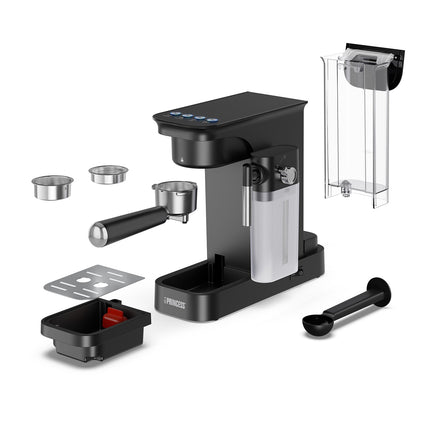 Espresso automāts ar piena putotāju 20 bāri 1400 W, 2 tases vienlaikus, 0,8 l