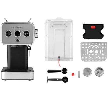 Espresso machine Distinctions Espresso Machine Titanium 26452-56