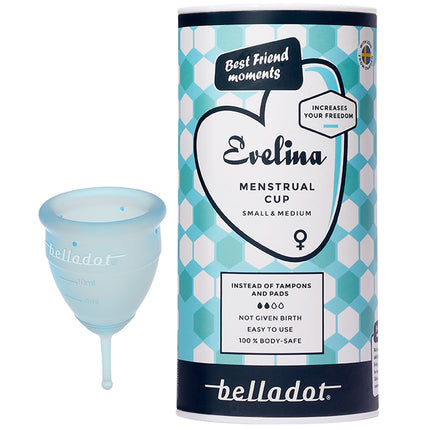 Evelina menstrual cup Small & Medium