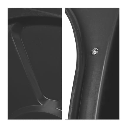 Izejas spogulis 60 cm melns