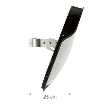 Izejas spogulis 60 cm melns