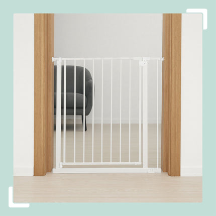 Izvelkami drošības vārti durvīm un kāpnēm, 75-100 cm