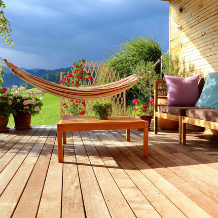 Extendable wooden climbing support