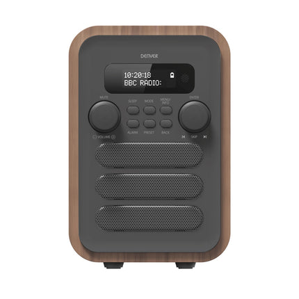 FM/DAB+ Radio Bluetooth Wood/grey