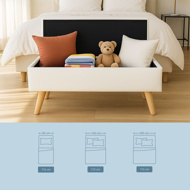 Mākslīgās ādas uzglabāšanas sols ar atveramu vāku