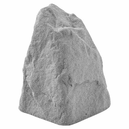 Faux Rock Cover for Well Pump, Medium HDPE Gray