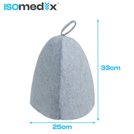 Felt Sauna Hat – Thermal Protection, Universal Fit