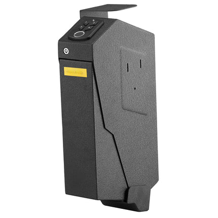 Fingerprint Handgun Safe, Steel, Keypad and Key Access