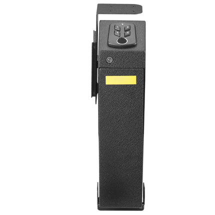 Fingerprint Handgun Safe, Steel, Keypad and Key Access