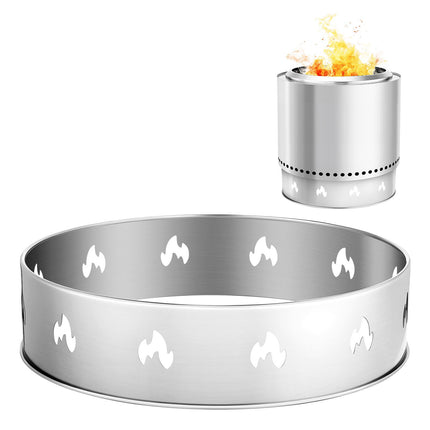 Fire Pit Stand, 49.5 cm, 430 Stainless Steel Support