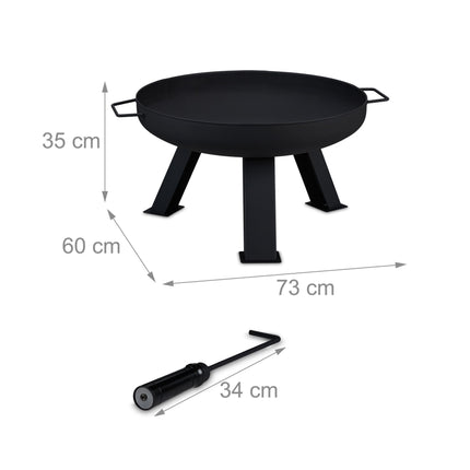Ugunskura bļoda 60 cm