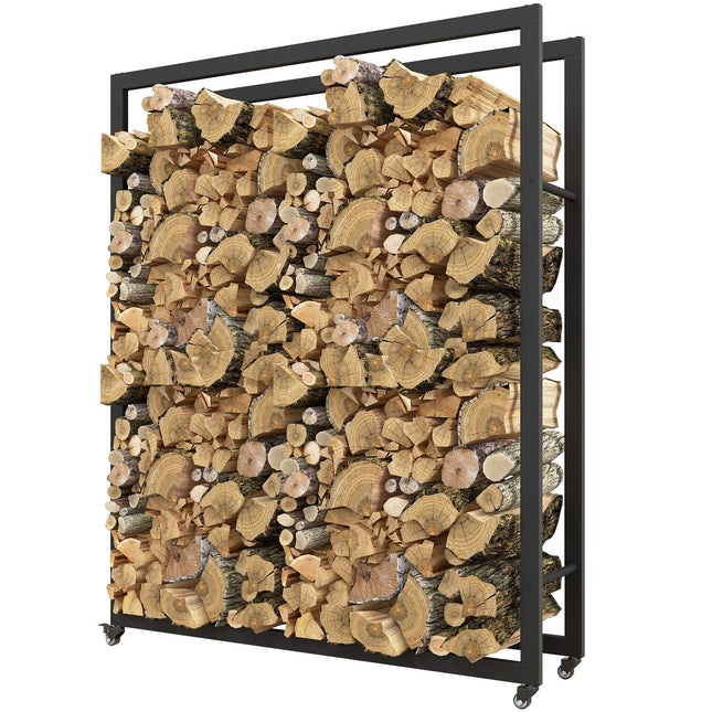 Malkas statīvs ar riteņiem, pārvietojams, metāla rāmis, līdz 150 kg, 120 x 32 x 151 cm, melns