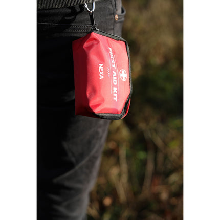 First Aid bag Pocket 13 parts Red