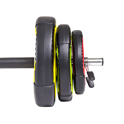 Fitnesa treniņu pumpja komplekts, 20 kg, regulējami svari