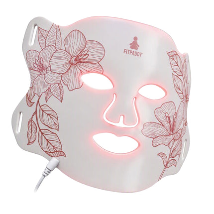 Fitpaddy FitMask LED Face Mask with 96 LEDs, 4 Wavelengths, 4 Programs, Timer