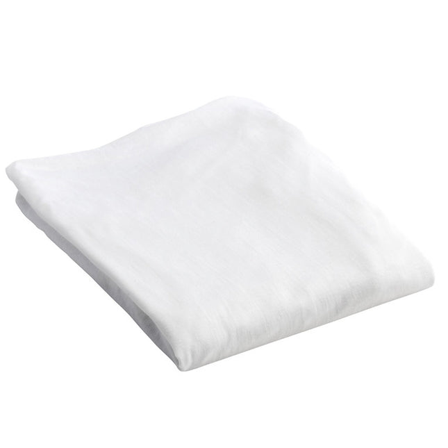Fitted sheet Jersey 60x120 White