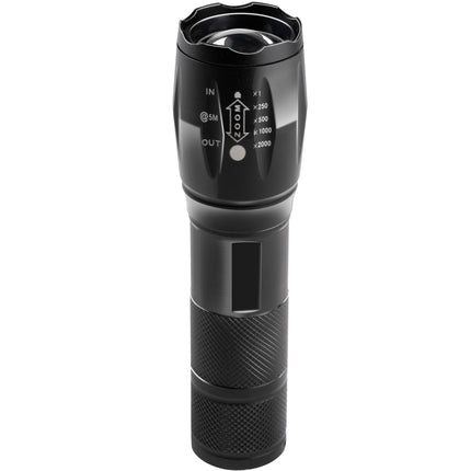Flashlight LED Aluminum Zoom