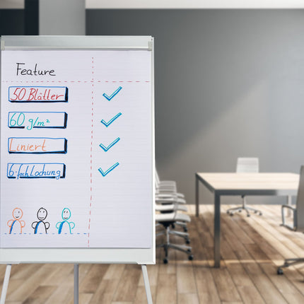 Flipchart papīrs 50 loksnes