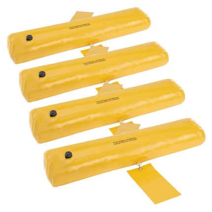 Flood Barrier Bags, 4-Pack Water-Filled 48 In