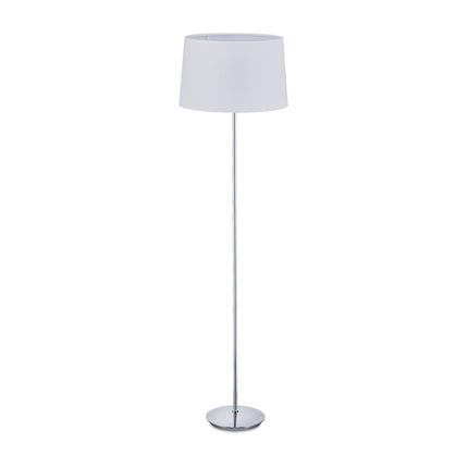 Grīdas lampa ar auduma abažūru