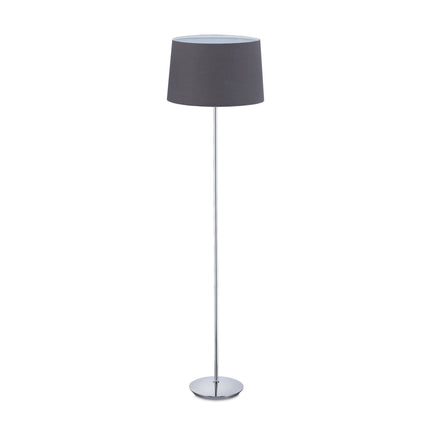 Grīdas lampa ar auduma abažūru