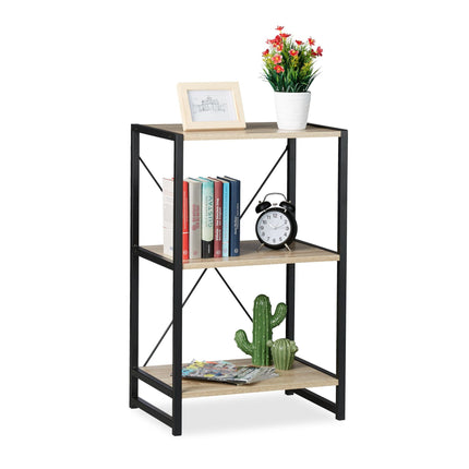 Floor shelf with 3 levels