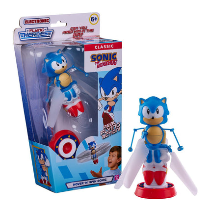Lidojošie varoņi lido un griež Sonic