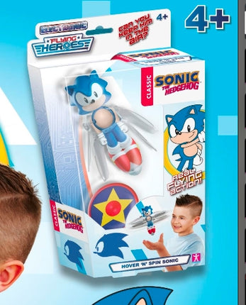 Lidojošie varoņi lido un griež Sonic