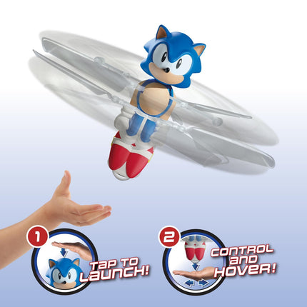 Lidojošie varoņi lido un griež Sonic
