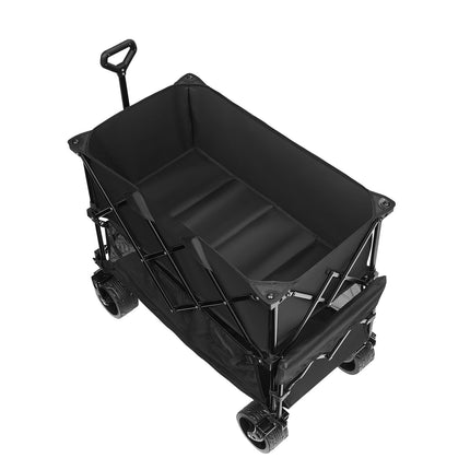 Foldable Double Decker Wagon Cart, 400L, All-Terrain Wheels