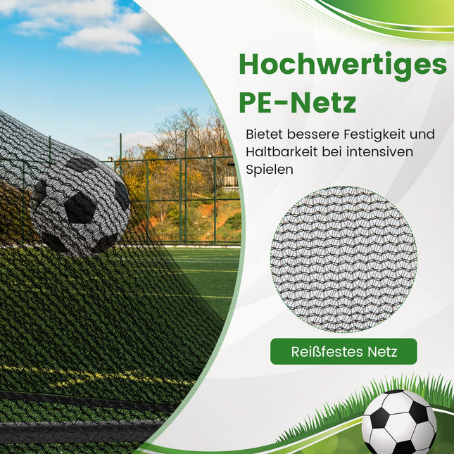 Salokāmi futbola vārti 120x57x60cm metāla rāmis PE tīkls