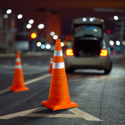 Salokāmi konusi 70 cm, 4 iepakojumā