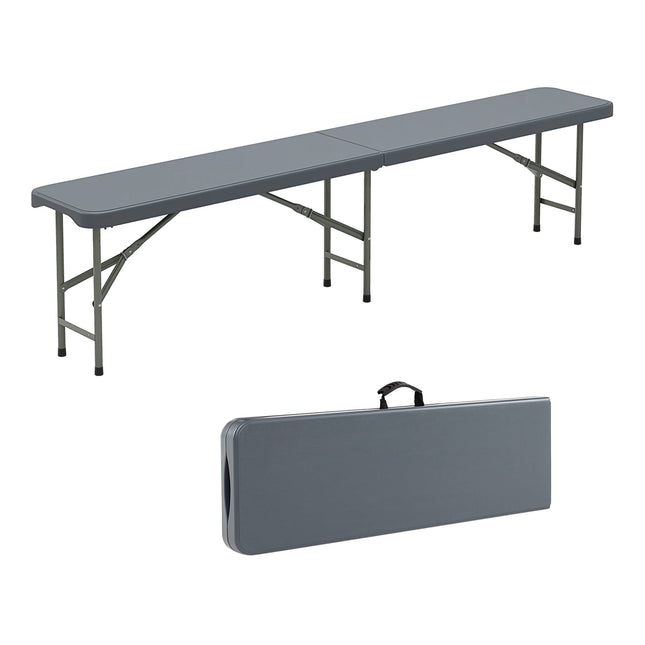 Saliekams sols 180 cm HDPE, metāla kājas, celtspēja 600 kg