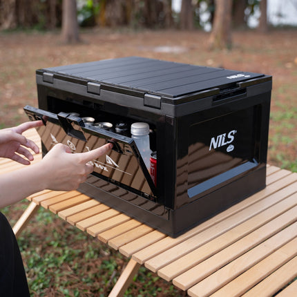 Salokāma kempinga kaste ar vāku, 50L, 2-in-1