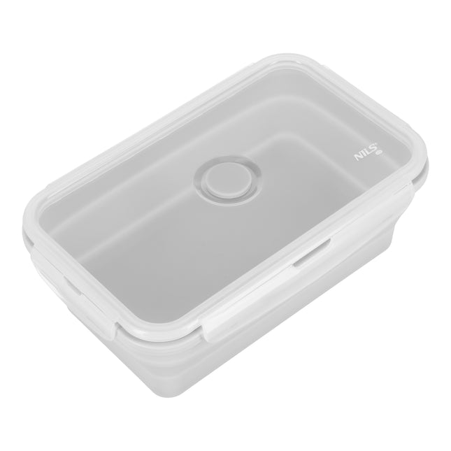 Salokāma pusdienu kaste, pelēka, 1200 ml tilpums
