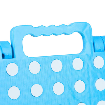Folding stool blue