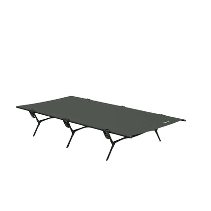 Kempinga gulta, saliekama kempinga gulta ar pārnēsāšanas somu, 200 x 100 x 36 cm, viesu gulta līdz 120 kg, īpaši plata kempinga atpūtas krēsls pieaugušajiem, saliekama gulta iekštelpām, āra lietošanai, dārzam, kempingam, ceļojumiem, melna