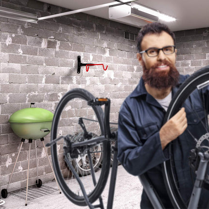 Salokāms sienas stiprinājums velosipēdam