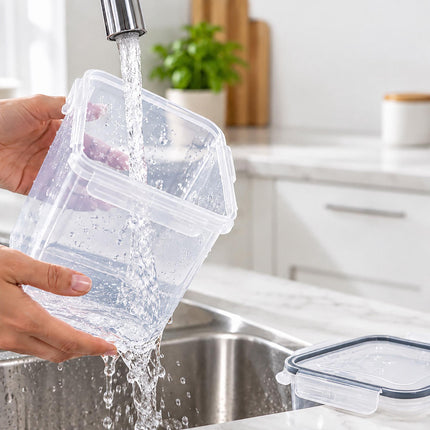 Food Storage Container Set with Click-Lock Lids, 32 Pieces, Airtight, Stackable