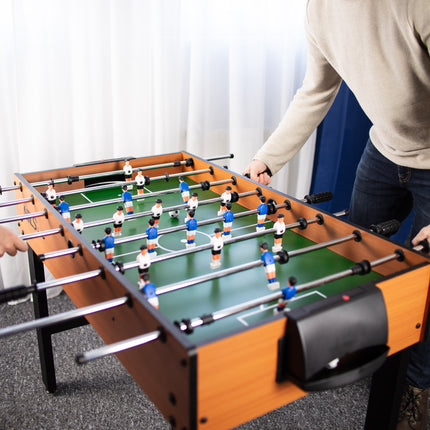 Galda futbols, 2 spēlētājiem, iekštelpu spēle