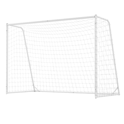 Futbola vārti ar izturīgu metāla rāmi un PE tīklu 300x204 cm