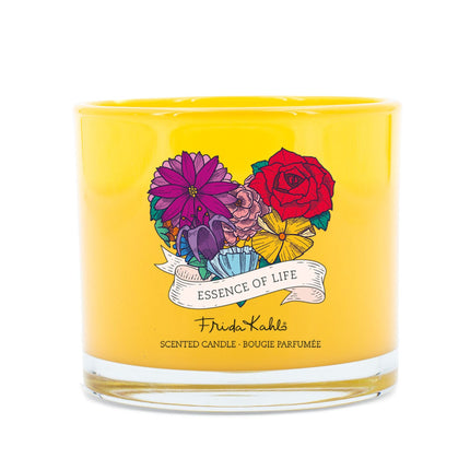 Aromātiskā svece "Frida Kahlo", 180g, ziedu aromāts