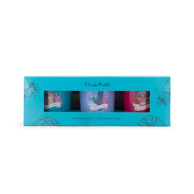 Frida Kahlo aromātisko sveču komplekts - 3 x 70 g aromāti