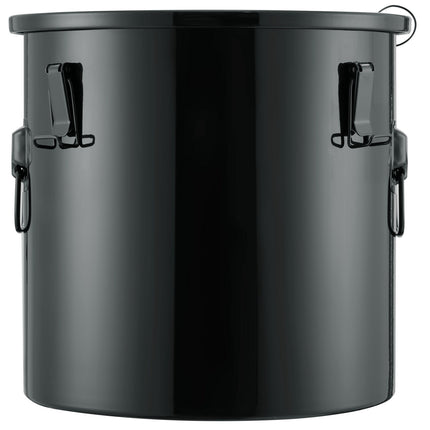 Fryer Grease Bucket, 10 Gal Stainless Steel, Lid Filter Bag