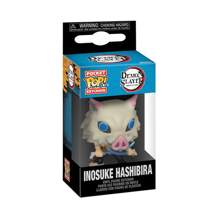 Funko pop! Atslēgu piekariņš: Demon Slayer — Inosuke Hashibira, 10 cm