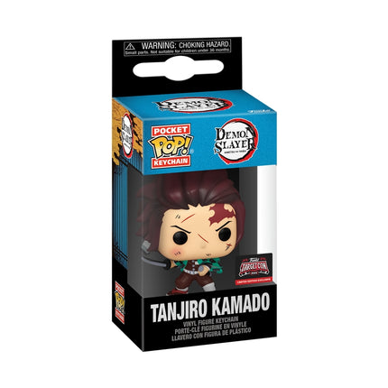 Funko Pop! atslēgu piekariņš: Dēmonu slepkava - Tanjiro Kamado